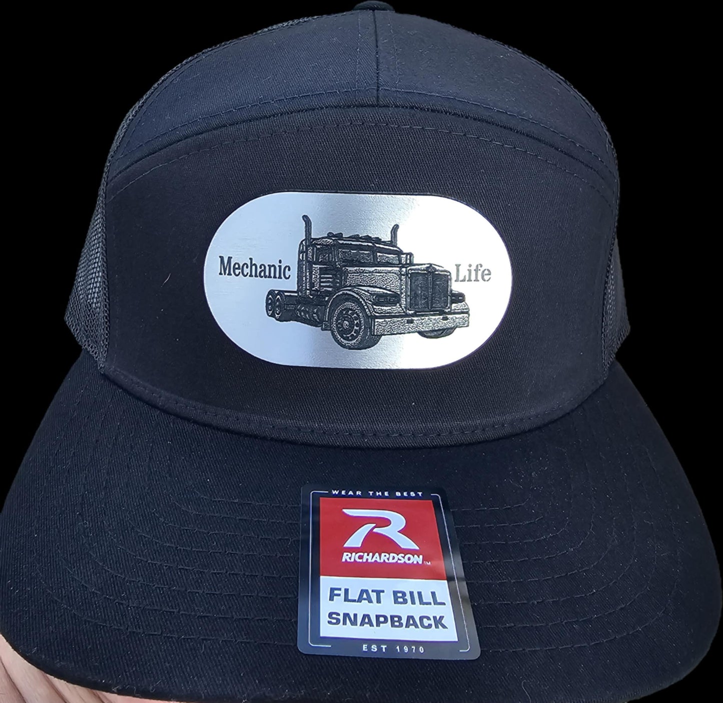 Richardson Hats with Customizable Oval Acrylic Patches