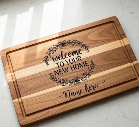 Personalized Acacia Wood Board